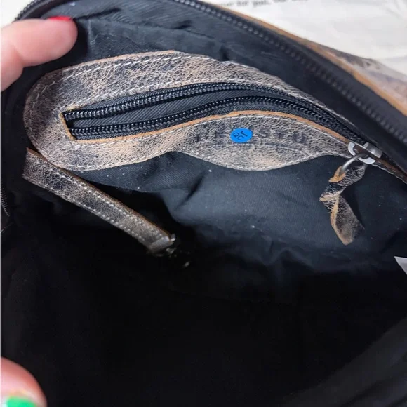 BED|STU Distressed Leather Crossbody Bag - Picture 2 of 2